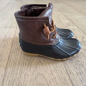 Sperry Kids Saltwater Duck Boots Size 10